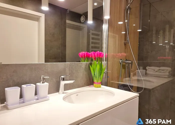 Apartament 365pam - Westin House - Basen, Jacuzzi, Sauna, Siłownia, Plac Zabaw W Cenie